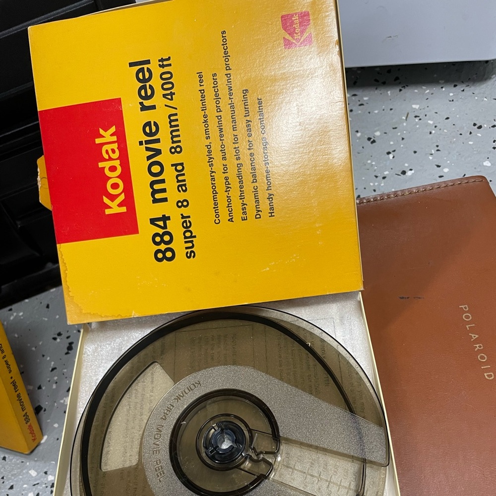 Kodak 884 movie reels